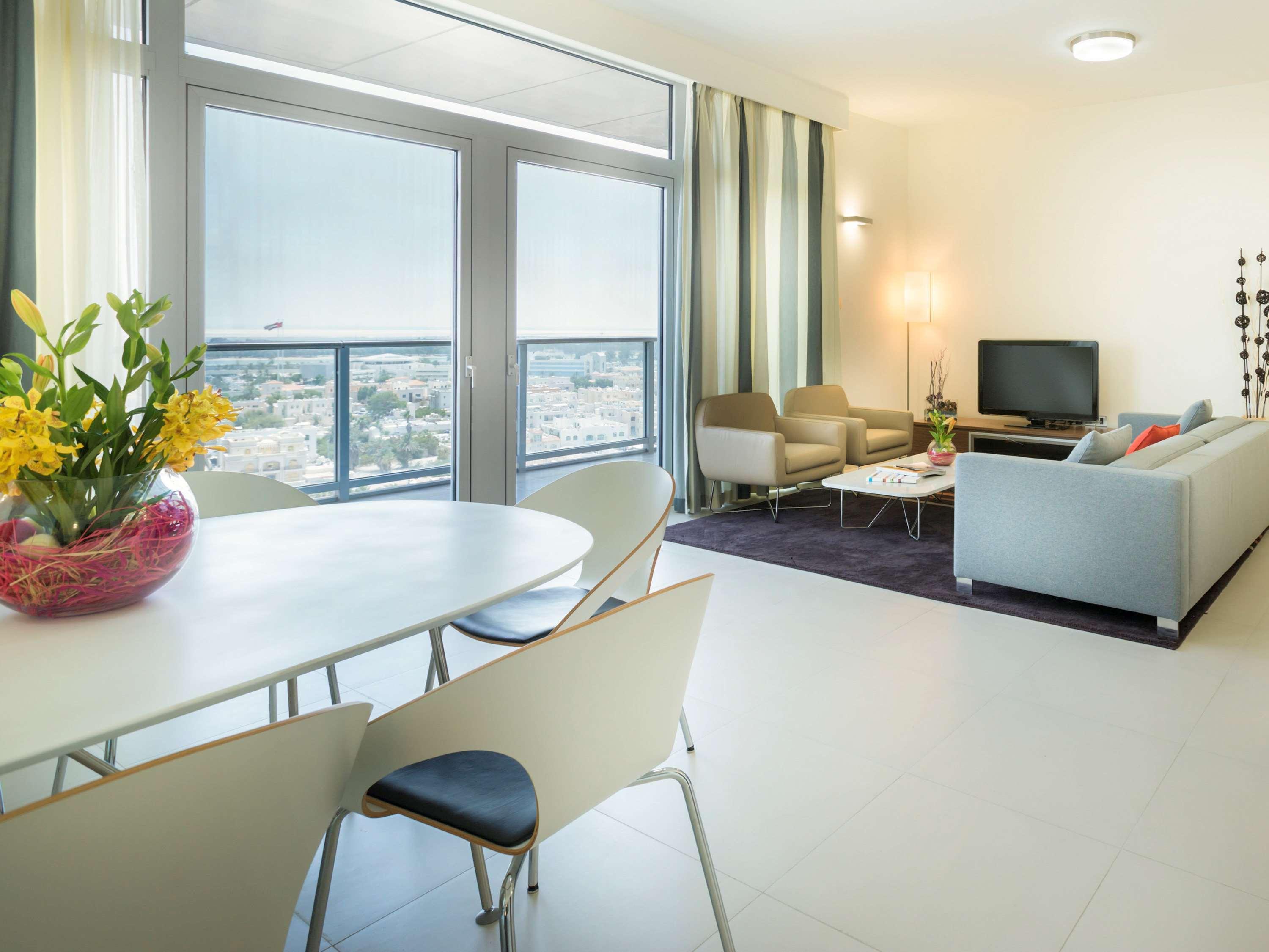 Executive One-Bedroom Apartment Balcony