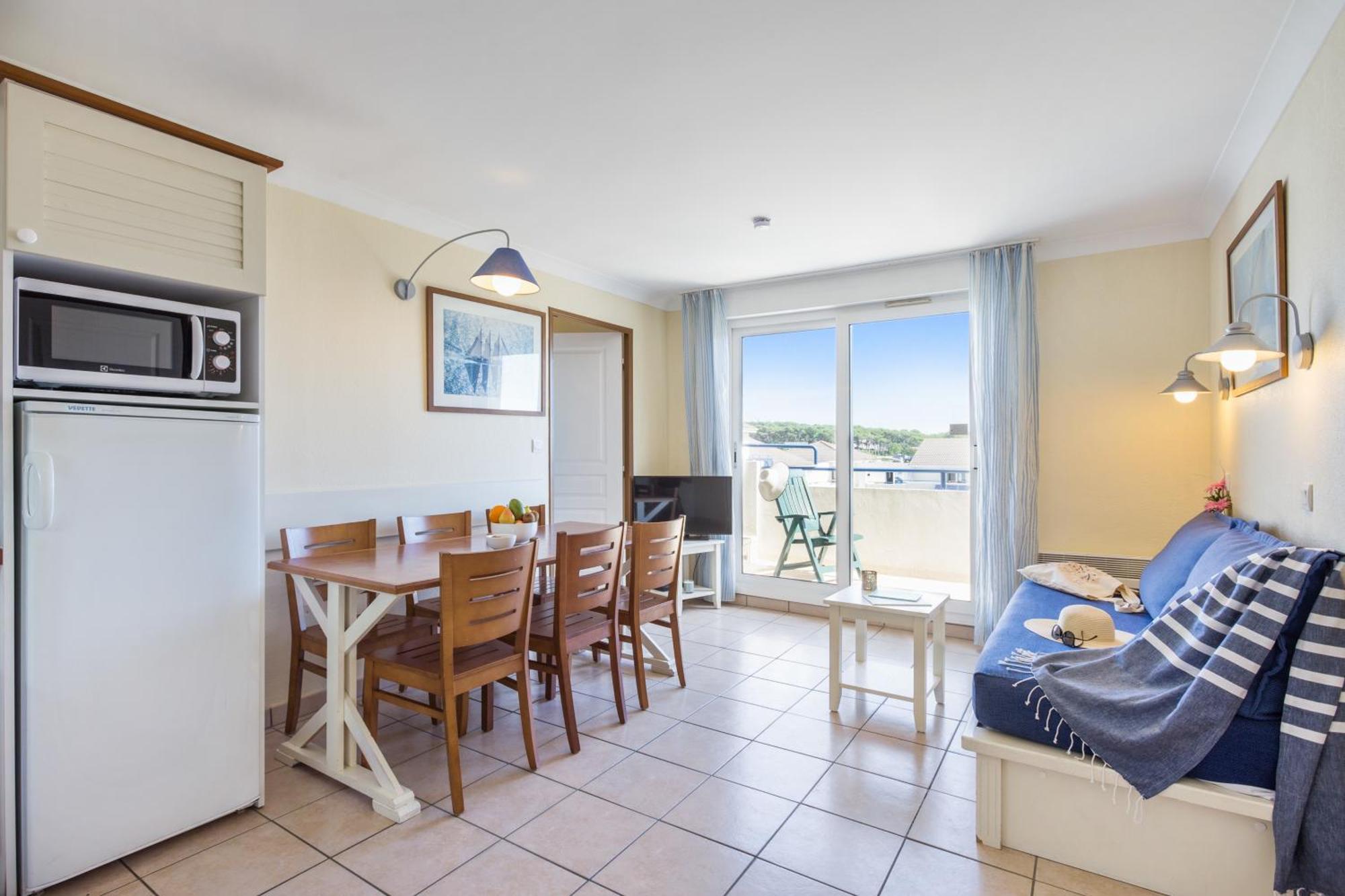 Appartement 2 Chambres avec Balcon (6 Personnes)