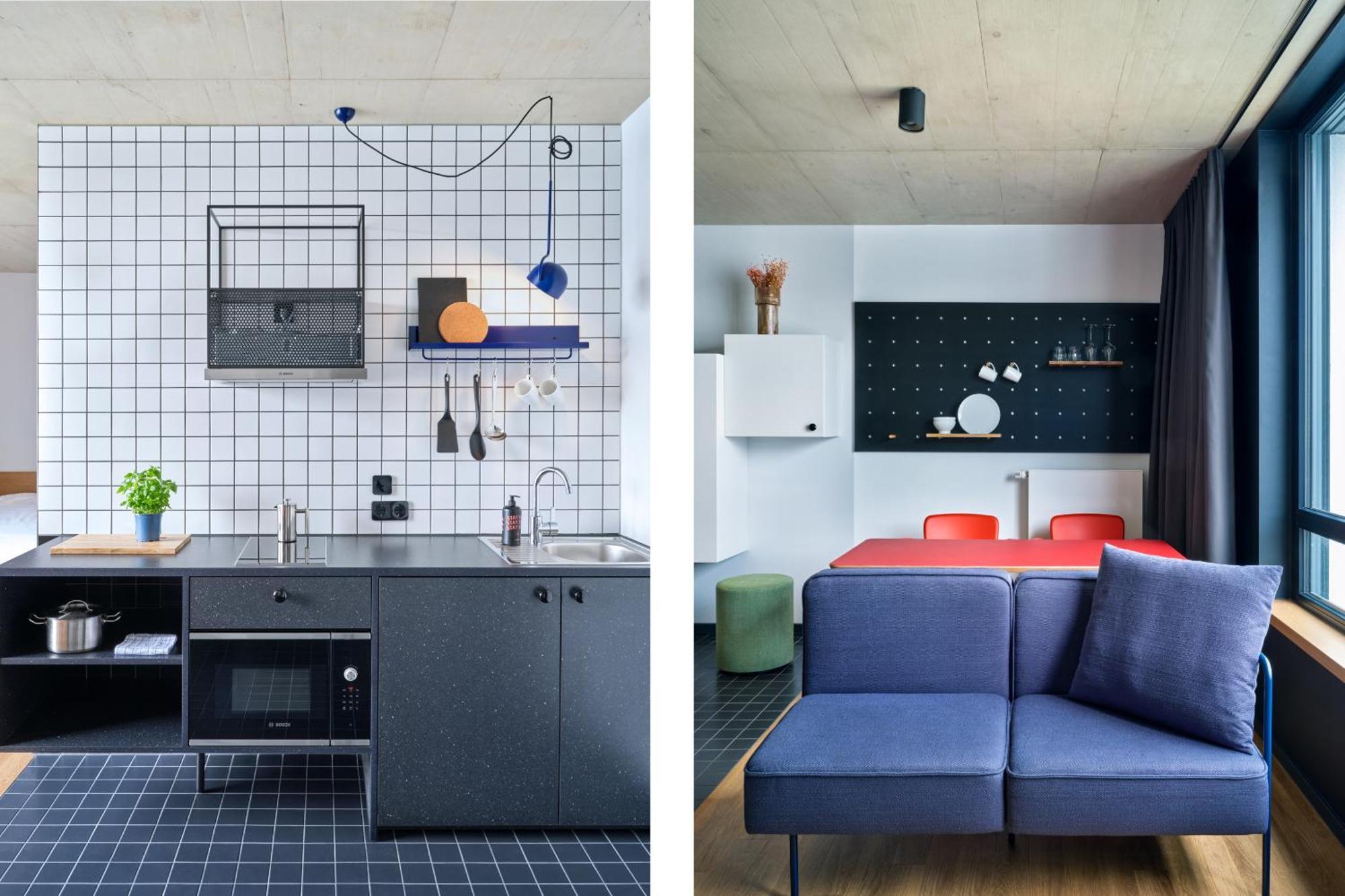 Design Apartment with King-Size-Bed