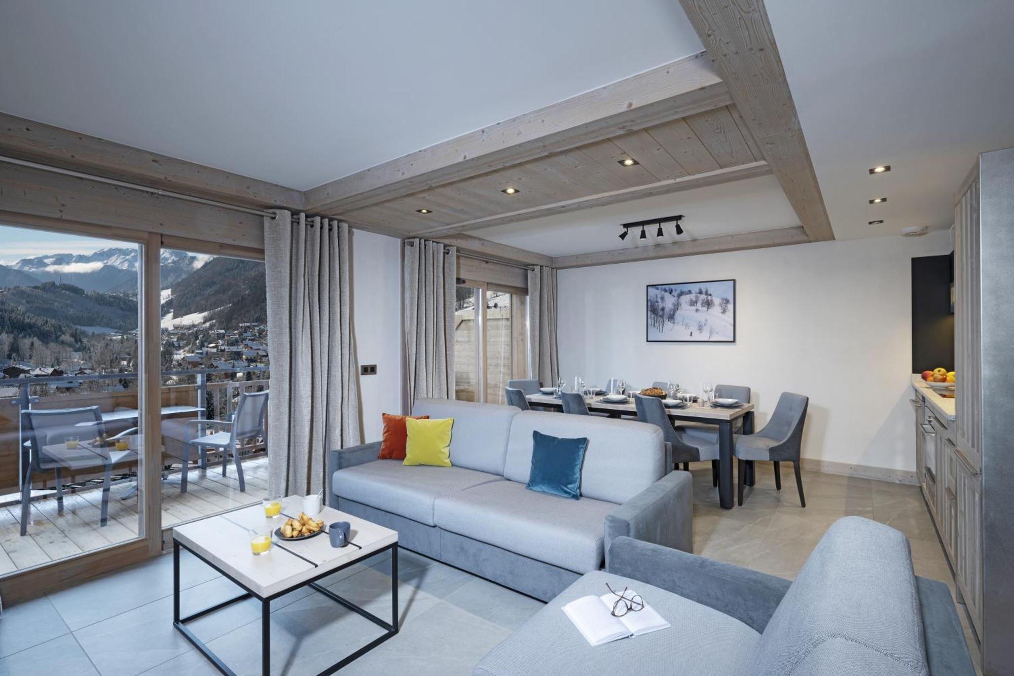 Appartement 3 Chambres en Duplex pour 8 Personnes avec Accès au Spa