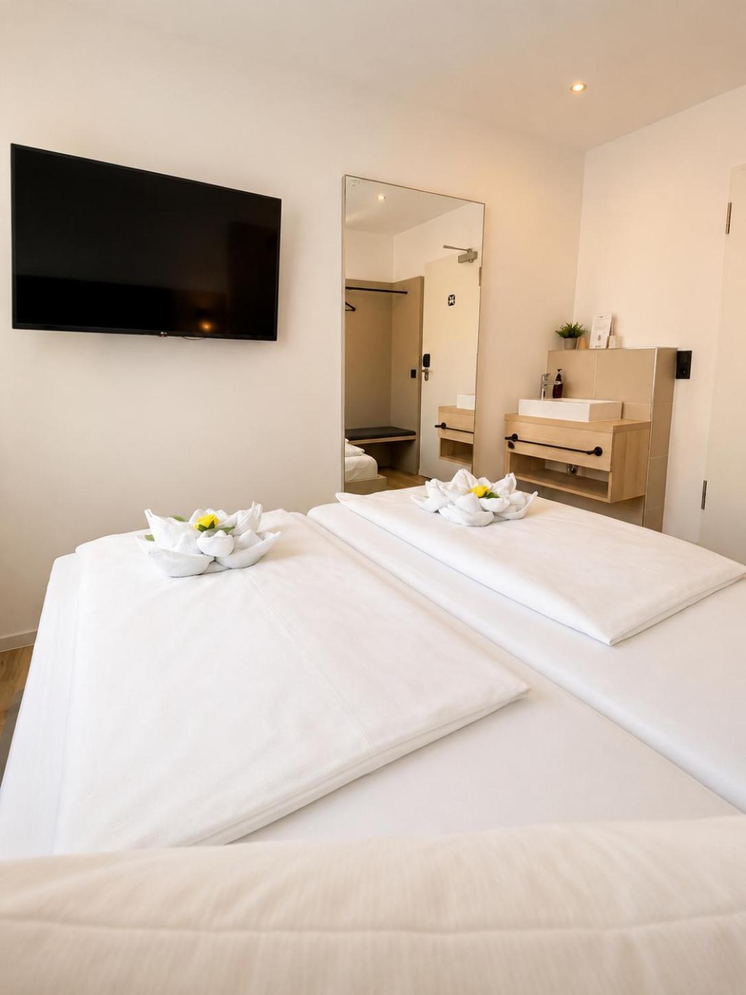 Chambre Double Économique avec Salle de Bains Commune