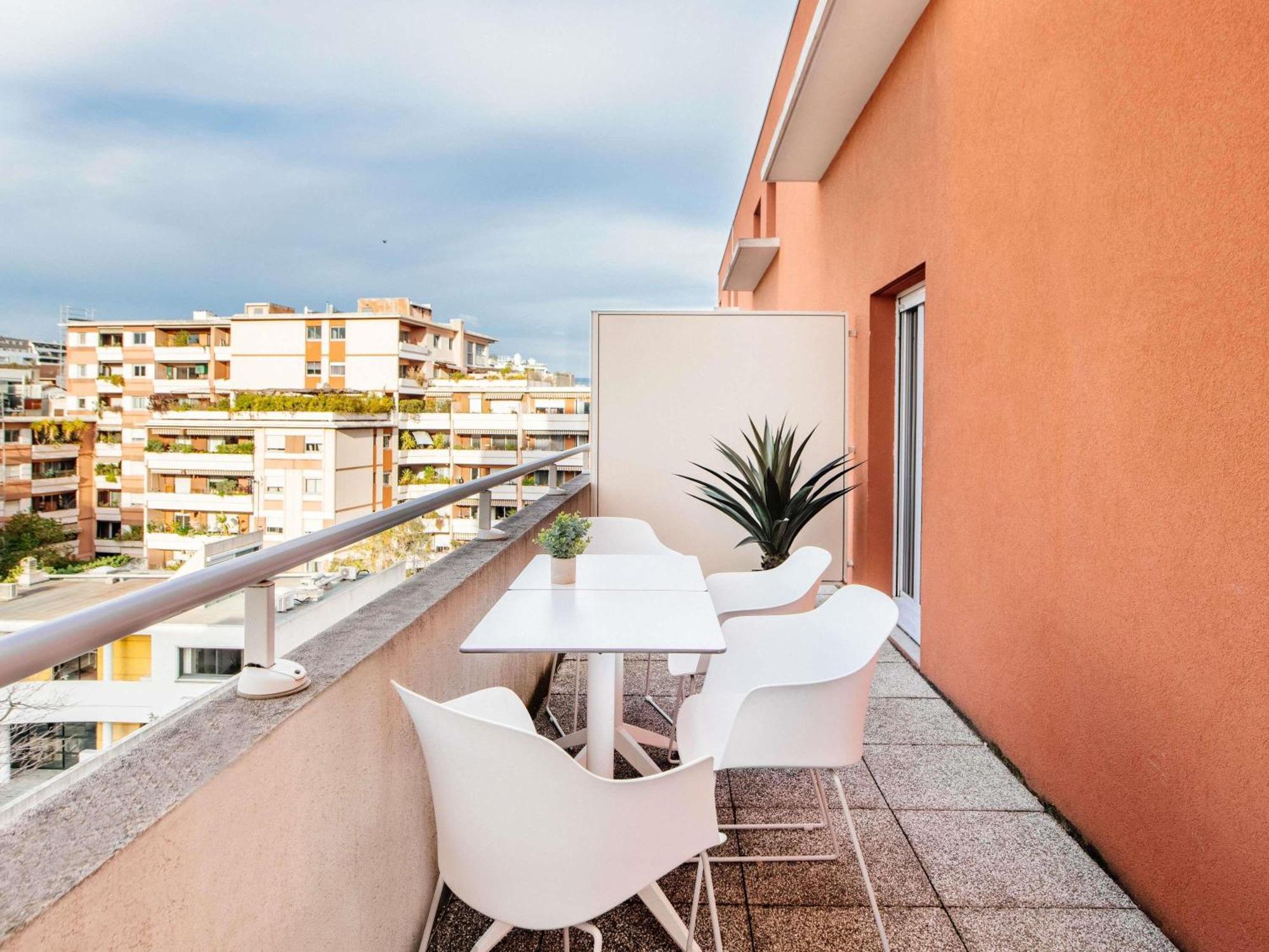 One-Bedroom Apartment Balcony