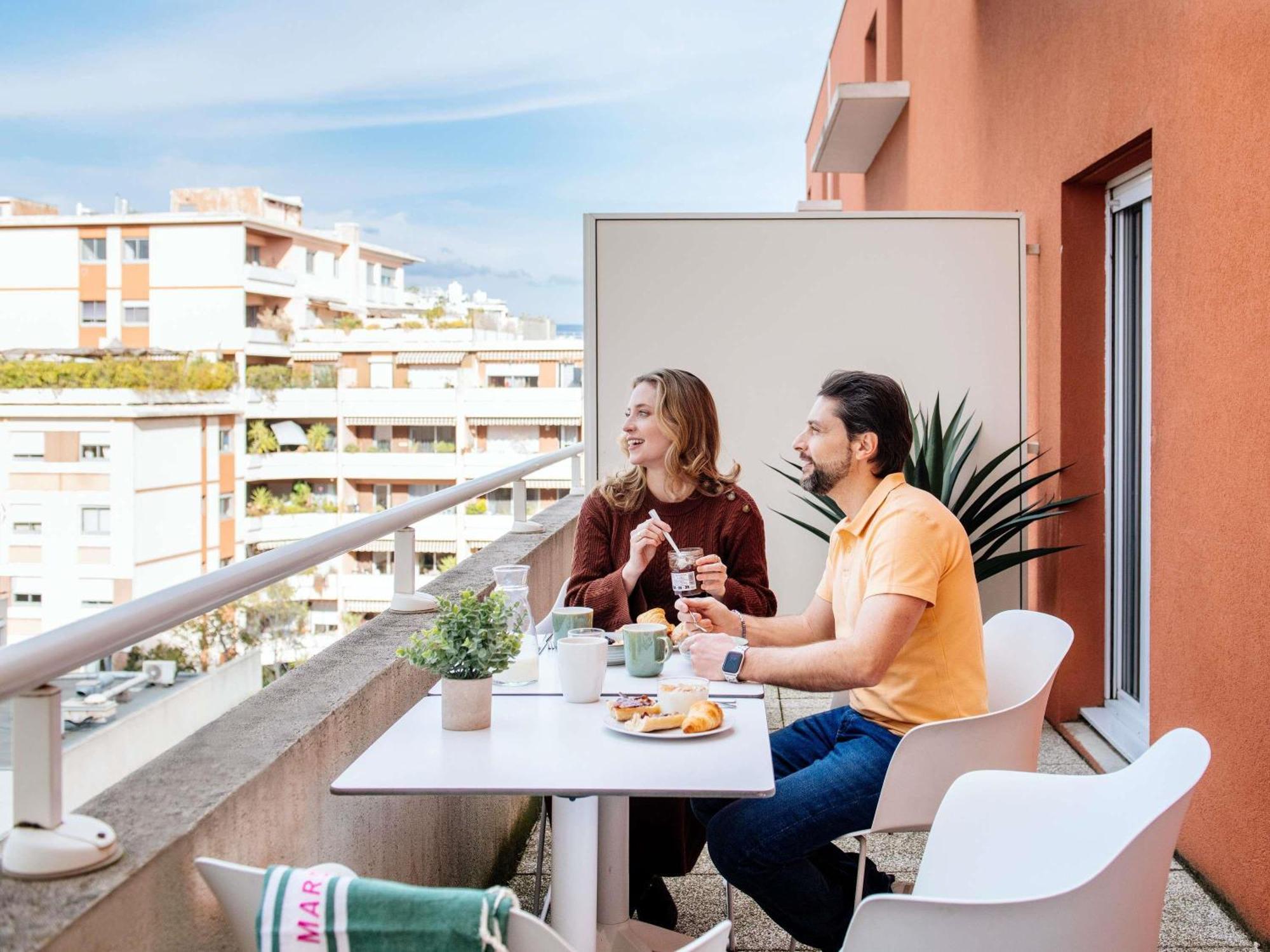 One-Bedroom Apartment Balcony