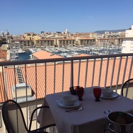 Suite privée du balcon du vieux port Marseille-3