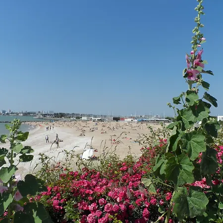 Résidence avec Piscine face au port 200m plage-2