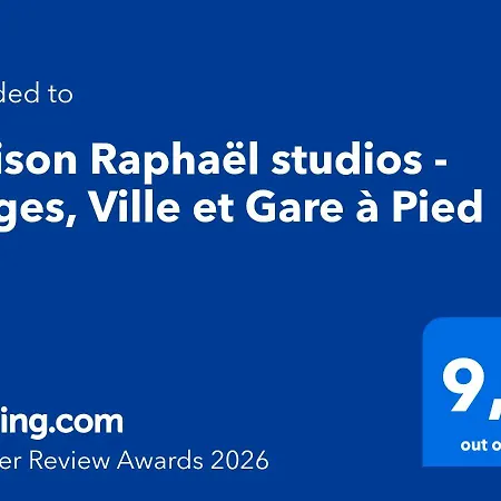 Maison Raphaël studios - Plages, Ville et Gare à Pied-2